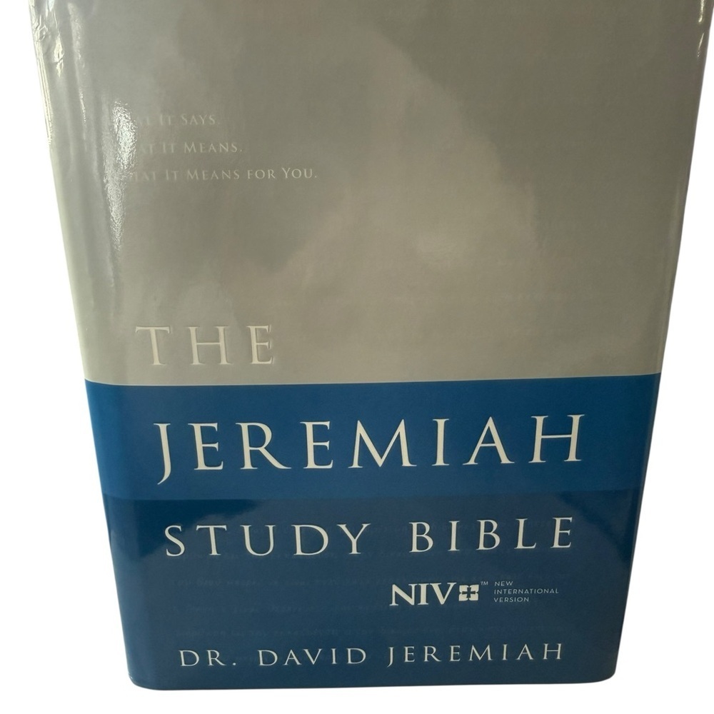 The Jeremiah Study Bible NIV Hard Cover 2016 Dr. David Jeremiah Religion Study